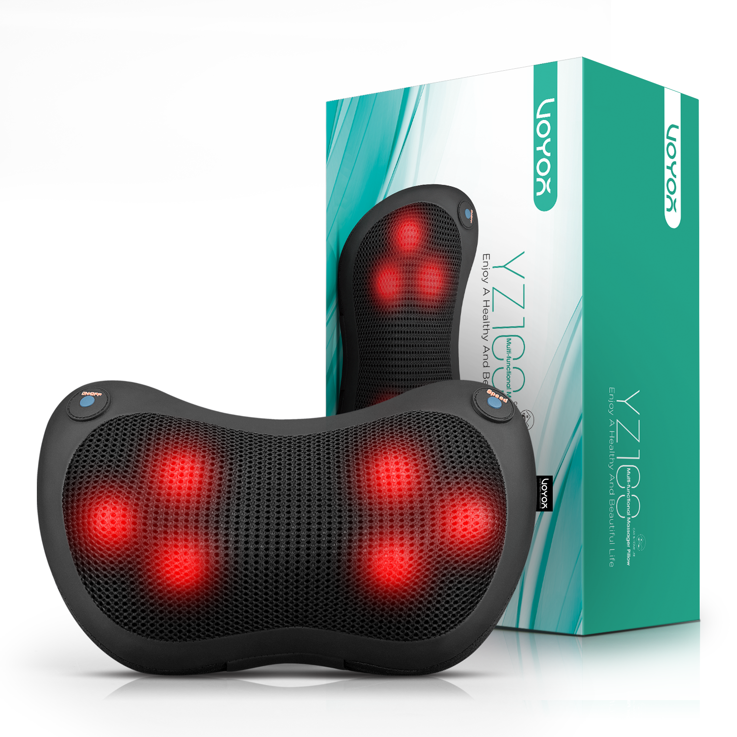 Neck And Lumbar Massage Pillow Neck And Back Massage Pillow